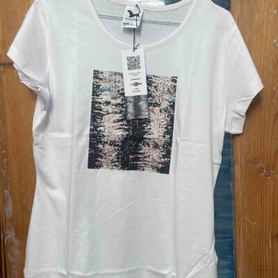 "Spotkania" T-shirt z nadrukiem L