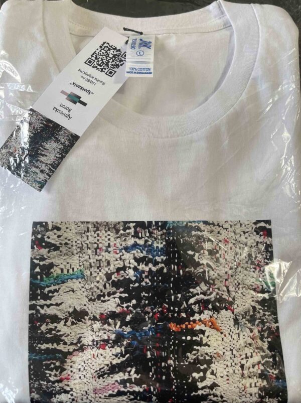 "Spotkania" T-shirt z nadrukiem L - obrazek 2